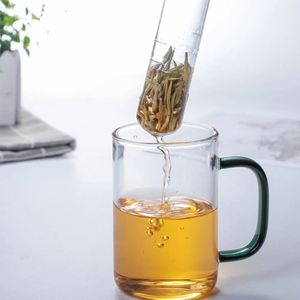 Wholesale Glass Tea Infuser Mini Transparent Tea Strainer <b>Cork</b> Glass <b>Bottle</b> Tube Brewing Test Tube Tea Set Kitchen Tools - Product Image 2