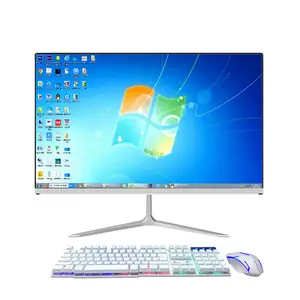 23.6 inch core i3 i5 i7 6-9th gen assemble desktop computer i7 pc desktop computadorasr pc