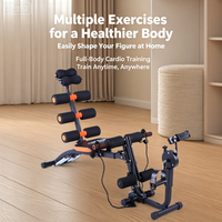 Roue abdominale en fer pour l'amincissement et le renforcement musculaire, appareil d'assistance aux sit-ups pour la maison et la salle de sport