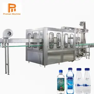 Complete Turnkey Botteled Mineral Water Filling Bottling Plant Line