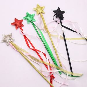 Baguettes Magiques Étoiles de Fée avec Ruban pour Enfants – Accessoires de Fête d'Halloween et de Remise de Diplôme – Fournitures d'Anniversaire Scintillantes - Product Image 5
