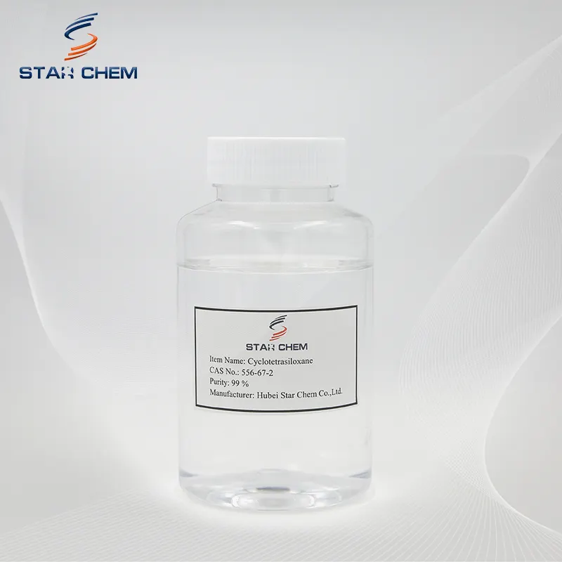 Hot Selling Pure Cyclomethicone D4 / Cosmetic Grade Cyclotetrasiloxane Siloxane Silicon Oil CAS No 556-67-2