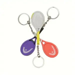 Wsnbwye mosquito racket llaveros Anime Sublimation DIY CHAVEIRO Rubber grips tennis rackets Keychain