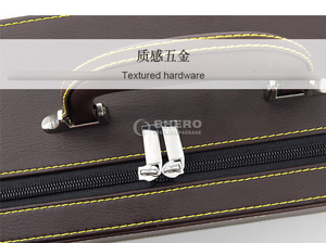 Organiseurs de bijoux portables en cuir personnalisés, en cuir PU, multi-couches, boîte de rangement pour bijoux, pour anneaux, boucles d'oreilles, colliers - Product Image 6