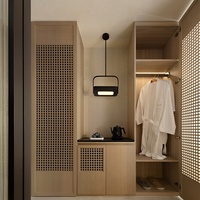 Suite de chambre à coucher en bois de luxe 5 étoiles Senger, mobilier complet moderne et personnalisé pour chambre double d'hôtel pour les invités