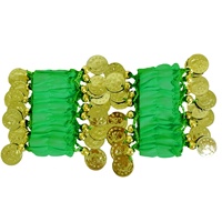Bracelets de poignet et de cheville pour femmes et filles, accessoire de costume de danse du ventre pour Halloween