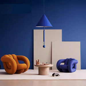 Nuova Poltrona Singola Mini <span class=keywords><strong>Pasha</strong></span> dal Design Moderno con Rivestimento in Cashmere e Imbottitura in Spugna per Uso Alberghiero e Relax di Lusso - Product Image 6