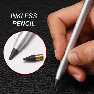 Office Everlasting Pencil Eternal Metal Pen Inkless Pen Office