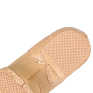 Zapatos <span class=keywords><strong>de</strong></span> Jazz <span class=keywords><strong>de</strong></span> Piel con Suela <span class=keywords><strong>de</strong></span> Gamuza Color Bronceado/Negro para Mujer/Hombre - Zapatos Profesionales <span class=keywords><strong>de</strong></span> Entrenamiento <span class=keywords><strong>de</strong></span> Danza Jazz para Primavera, Verano y Otoño - Product Image 3