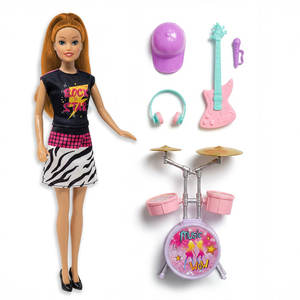 Muñeca de PVC de Alta Calidad de 29 cm, Juguete Educativo con Accesorios para Juegos de Rol, Práctica de Vestir y Juego Escolar - Product Image 2