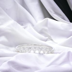 Keeva Jewels 10K 0.12Ct โรสโกลด์ขนาด7 (สี F-G เทียบกับความคมชัด) - Product Image 4