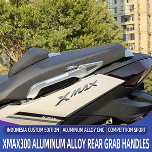 Barre de maintien arrière en aluminium usinée CNC pour Yamaha XMAX 300, poignée de maintien arrière pour passager style sport racing - Product Image 6