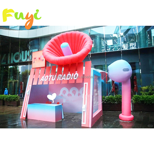 Gafas de sol <span class=keywords><strong>gigantes</strong></span> inflables amarillas rosas personalizadas decoración de fiesta al aire libre modelo de gafas inflables - Product Image 5