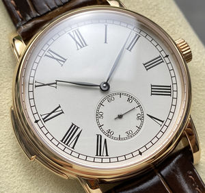 Montre de luxe de haute qualité pour hommes boîtier en or 18 carats montre de créateur personnalisée série d'affaires formelle - Product Image 2