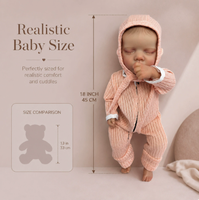 Poupée Reborn de 22 pouces (55 cm), corps en tissu doux, vinyle réaliste, poupée bébé de simulation, jouet pour enfants et cadeau de collection