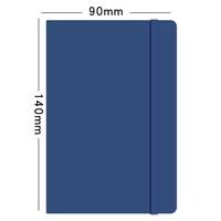 Cuaderno pequeño de tapa dura A5, diario de mano de cuero PU barato, diario de negocios, cuaderno de promoción, material escolar estacionario