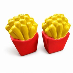 Jouets anti-stress en forme de frites personnalisées en gros, avec logo imprimé, cadeaux promotionnels pour événements d'entreprise - Product Image 2