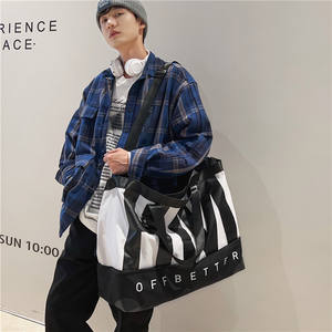 <b>Gym</b> <b>Sports</b> <b>Bag</b> Portable Oxford Duffel Material Large Capacity Storage <b>Bag</b> Swimsuit Fitness Travel Tote <b>Bag</b> - Product Image 2