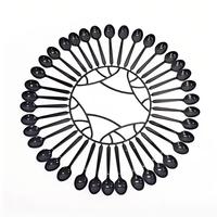 Guanghao - Fabricante Profesional de Moldes de Inyección de Plástico para Cucharas, Diseño Personalizado, Empaque en Caja de Madera para Exhibición Artística, Juego para Estilo Moderno