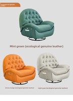 Chaise à bascule inclinable électrique multifonctionnelle de première classe canapé à cabine unique pour salon et balcon loisirs conception paresseux-garçon