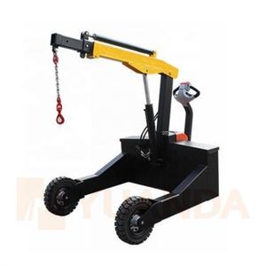 שטח קשה גומי צמיג גלגל 1 2 טון מיני קטן שלוחה בום טלסקופים נייד רצפת מנוף דלפק משקל איזון מנוף - Product Image 2