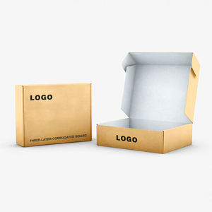 Caja de Cartón Corrugado Impresa Personalizada, Resistente y de Alta Demanda, para Regalos y Envíos en Tiendas <span class=keywords><strong>Online</strong></span> - Product Image 2