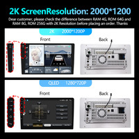 Cadre de lecteur vidéo stéréo de voiture Android de 9 pouces pour Mercedes Benz Classe C W204 Carplay Radio écran GPS 256GB Radio Fascia Frame