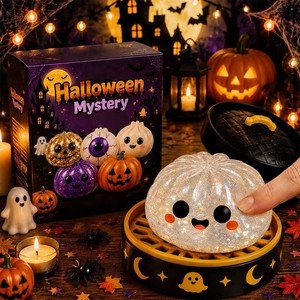 Wholesale Halloween Mystery Blind Box Squishies Transparent Squeeze Toys Halloween Themed <b>Fidget</b> Stress Toy Display Box <b>Pack</b> - Product Image 3