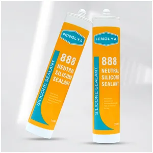 Hot sale actoxy building wall repair crack seal transparent clear acid silicone sealant for window