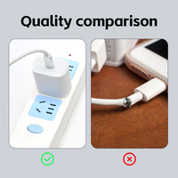 Kabel USB Type-C ke Type-C 100W Nylon Braided Grosir, Pengisian Cepat 5A untuk Printer & Komputer, Panjang Dapat Disesuaikan 1M/2M