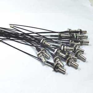 Fábrica QMA hembra Jack Bulkhead a U.FL/UFL/MHF U.fl 1,37mm Pigtail 150mm Pigtail Jumper Cable Assembly en Stock ROHS - Product Image 5