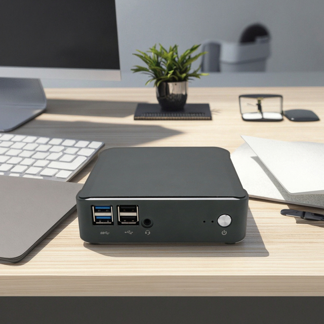 Intel Core I3/I5/I7 Mini Desktop Computer with 6USB HD+DP 2*DDR4 Memory Main Unit 10110U 10210U 10510U AU/US Plug New Unit