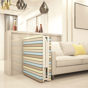 Hiện Đại Giá Rẻ Gấp Giường Đơn Thiết Kế Kim Loại Khung Giường Có Thể Gập Lại Giường Thép Sản Xuất Tại Trung Quốc - Product Image 6