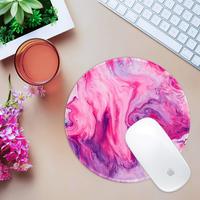FLAME SNAKE Tapis de souris rond en caoutchouc personnalisé tendance pour le travail sur ordinateur, vente chaude