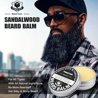 Kit Complet de Soin pour Homme : Huile à Barbe, Rasoir, Peigne, Cire, Baume, Étiquette Personnalisée, Emballage et Boîte – Pure Croissance de Barbe