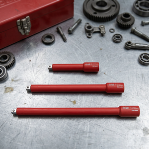 Barre d'extension VDE-GS de qualité DIY personnalisable, avec embout Torx de 3/8 pouces, chromée et en PP/TPR, outils ITA - Product Image 1