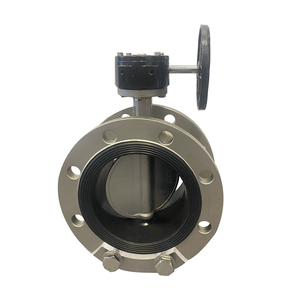 Trực tiếp tùy chỉnh thép không gỉ mặt bích tuabin Van bướm kín sắt dễ uốn Van bướm nhà máy trực tiếp Chất lượng cao - Product Image 1