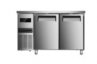 Réfrigérateur de comptoir 273L 1200mm avec double porte et compresseur Cubigel
