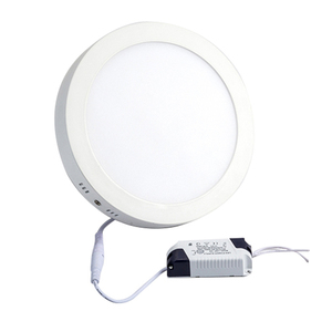 <span class=keywords><strong>Panel</strong></span> de luz redondo pequeño montado en superficie 6w 12w 18w 24w - Product Image 1