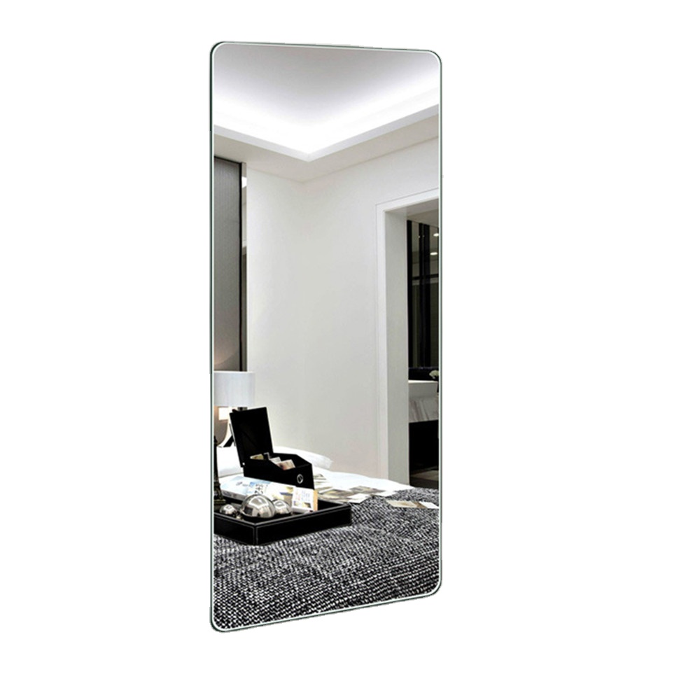 Best-seller Square Full Length Wall Mirror Tiles Frameless Self Adhesive Combinação Dressing Mirror fábrica