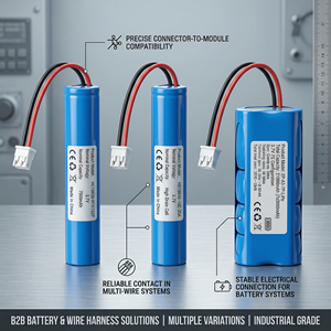 Bateria de Lítio 18650 1S4P 3.7V 10000mAh Recarregável de Alta Capacidade 10A para E-Bike, Scooter, Robô Aspirador, Drone OEM - Product Image 1