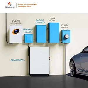 Nouvel ensemble complet de système d'énergie solaire système solaire hybride 1kw 2kw 3kw 5kw 8kw 10kw système d'énergie solaire hors réseau pour usage domestique - Product Image 4