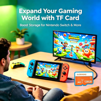 Tarjeta SD Personalizada de Alta Velocidad Glorimemo de 4GB~1TB C10 de Plástico para Cámaras y Monitoreo