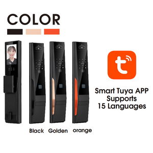 <span class=keywords><strong>Serratura</strong></span> Intelligente Automatica K10 Tuya con Riconoscimento Facciale 3D e Impronte Digitali, Connessione WIFI per Porte in Alluminio e Legno - Product Image 2
