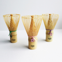 Fouet à Matcha Traditionnel Japonais Fait Main en Bambou, Accessoire d'Outil Japonais Très Vendu, Fouet à Matcha Chasen avec Breloque