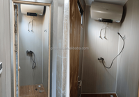 Toilettes forestières mobiles préfabriquées personnalisables, toilettes portables d'extérieur avec douche pour parcs naturels et sites de camping