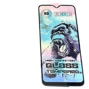 Hot selling 2.5D full glue HD King Kong 9H tempered glass screen protector for samsung A12 A03s M10 A52 S23fe M23 F54 A24 A34 A5