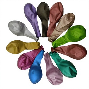 10 Inch Thickened Metallic Eco-Friendly Latex Balloons Chrome Shiny for Wedding Graduation Party &amp; Grand Opening Event <strong>Decor</strong> - Product Image 2