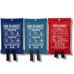 Fireplace Reusable Small Flame Retardant Fireproof Kitchen Emergency Fire Blankets