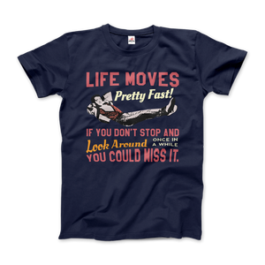 เสื้อยืดเฟอร์ริส บูเอลเลอร์'ส เดย์ ออฟ ไลฟ์ มูฟส์ พริตตี้ ฟาสท์ - Product Image 2